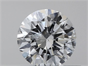 Diamante Natural 0.30 quilates, Redondo , Color F, claridad SI2 y certificado HRD