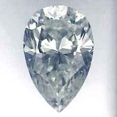 Picture of 0.58 Carats, Pear Diamond with Very Good Cut, J Color, SI1 Clarity and Certified By EGS/EGL
