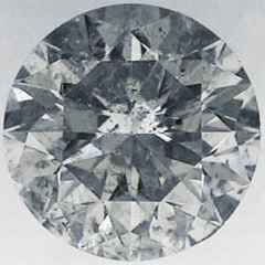Picture of 0.8 Carats, Round Diamond with Very Good Cut, I Color, SI2 Clarity and Certified By EGS/EGL