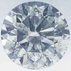 Picture of 0.51 Carats, Round Diamond with Very Good Cut, E Color, SI1 Clarity and Certified By EGS/EGL
