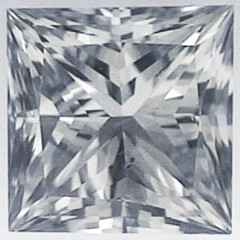 Picture of 0.7 Carats, Princess Diamond with Very Good Cut, E Color, VS1 Clarity and Certified By EGS/EGL