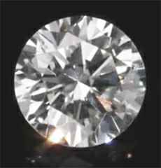 Foto 0.51 quilates diamante redondo G-SI1 Corte Ideal de