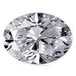 Diamante de corte ovalado, suelto