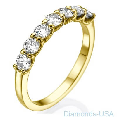 0.90 Carat 7 floating diamond ring