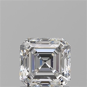 Foto Diamante Natural 1.01 quilates, Asscher , Color E, claridad VS2 y certificado GIA de
