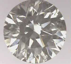 Picture of 0.9 Carats, Round Diamond with Very Good Cut, I Color, SI3 Clarity and Certified By EGL