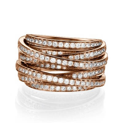 1.60 carat anniversary or cocktail diamond ring