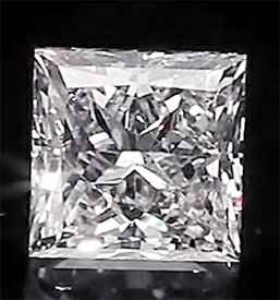 Picture of 0.77 Carats, Princee Diamond with Very Good Cut, G Color, VS1 Clarity and Certified By EGS/EGL
