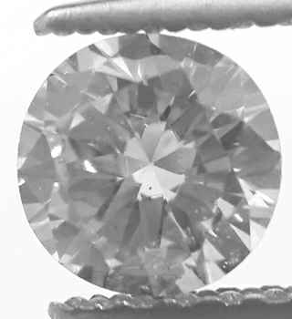 Picture of 0.48 Carats, Round Diamond with Good Cut , I VS2, C.E and Certified by EGS/EGL