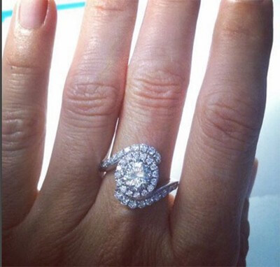 Celebs engagement ring