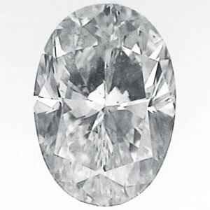 Picture of 0.62 Carats, Oval Diamond with Very Good Cut, G Color, VS1 Clarity and Certified By EGS/EGL