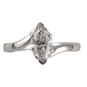 Marquise solitaire