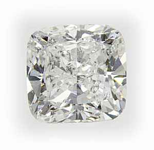 Picture of 0.72 Carats, Cushion Diamond with Ideal Cut, E Color, VS2 Clarity and Certified By IGL