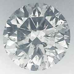 Foto 1295673 diamantes con claridad realzada Corte Redondo 0.53Q H SI2 Good  de