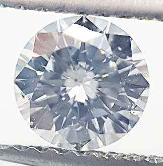 Picture of 0.58 Carats, Round Diamond with Ideal Cut, D Color, SI1 Clarity and Certified By EGL