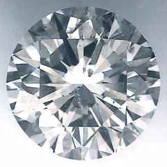 Picture of 0.64 Carats, Round Diamond with Ideal Cut, JColor, SI2 Clarity and Certified By IGL