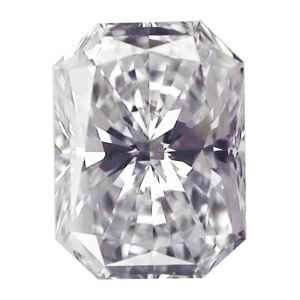 Picture of 0.61 Carats, Radiant Diamond with Ideal Cut, E Color, VS1 Clarity and Certified By GIA