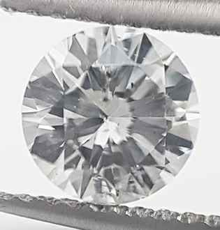 Foto 0.70 quilates diamante redondo E-SI1 Corte Ideal de