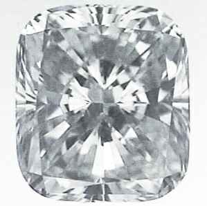 Picture of 0.86 Carats, Cushion Diamond with Very Good Cut, G Color, VS1 Clarity and Certified By EGS/EGL