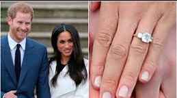 Maghan Markle and her engagement ring