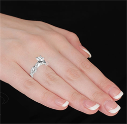 Picture of Designers, Diamonds Ribbon engagement ring