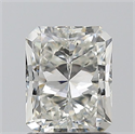 Natural Diamond 1.20 Carats, Radiant with  Cut, I Color, SI1 Clarity and Certified by GIA
