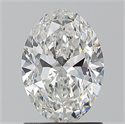 Natural Diamond 1.20 Carats, Oval with  Cut, E Color, SI2 Clarity and Certified by GIA