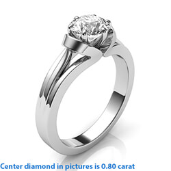 Picture of The nest solitaire vintage engagement ring