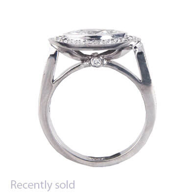 Tailored to your Marquise diamond engagement ring
