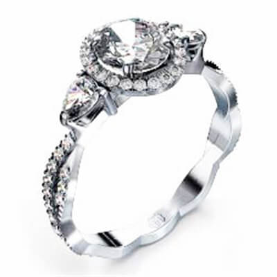 Exclusive Halo design by Diamonds-USA