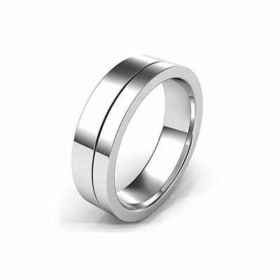 Comfort fit wedding band 5.5mm wide