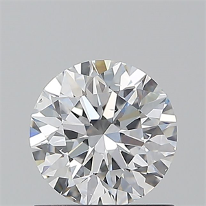 Foto Diamante Natural 0.90 quilates, Redondo , Color D, claridad SI1 y certificado GIA de