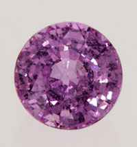 Round pink Sapphire