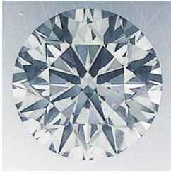 Foto 1.27 quilates, diamante redondo con corte ideal, claridad VVS2 D mejorada, certificado por IGL de