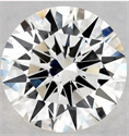 1.25 quilates, diamante redondo con corte excelente, color H, claridad VS1 y certificado por GIA