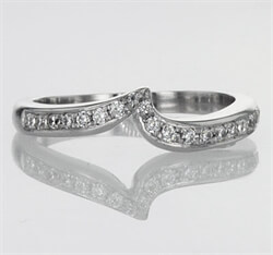 Picture of Matching wedding band for Engagement ring 326788
