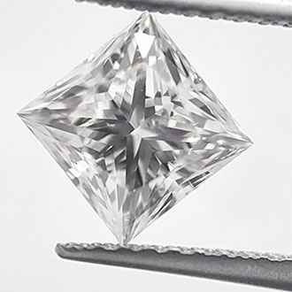 Foto Diamante natural Princesa de 1,39 quilate corte VS Super VS G2 de