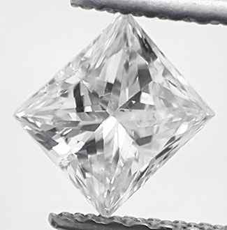 Picture of 0.71 carat Princess natural diamond D VS1, Ideal Cut