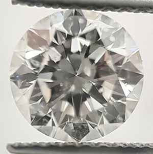 Picture of 1.33 Carats, Round Diamond with Ideal Cut, G Color, SI1 Clarity Enhanced and Certified by IGL