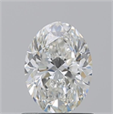 Diamante Natural 0.90 quilates, Ovalado , Color G, claridad VVS2 y certificado GIA
