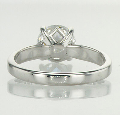 Designers cathedral engagement ring