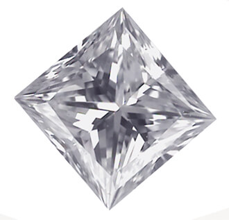 Foto 370211 diamantes con claridad realzada Talla Princesa 2.03Q E VS2 Ideal corte  de
