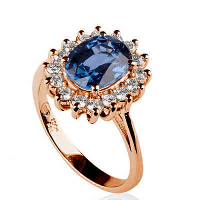 1.30 carat ,Princess Diana replica ring