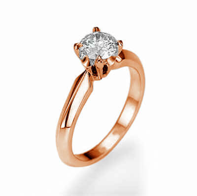 Designers 4 prongs solitaire ring