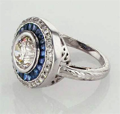 Victorian Replica Vintage Engagement ring