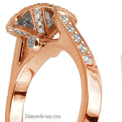 Anillo de diamantes Heritage