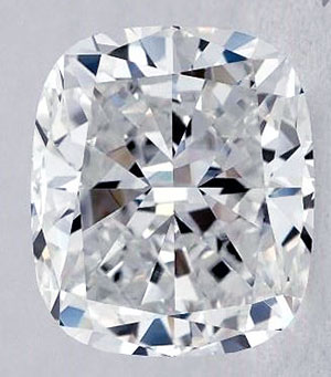 Picture of 1.01 Carats, Cushion Diamond with very good Cut, D VS1, Certified by IGL