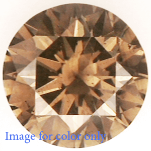 Picture of 1.00 Carat Natural Diamond Natural Intense Orangy Brown SI2, Certified By IGL.