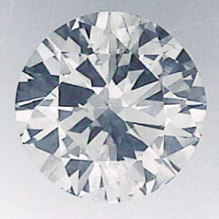 Picture of 1.11 Carats,Round Diamond with Ideal Cut,F Color,SI1 Clarity Enhanced and Certified by CGL