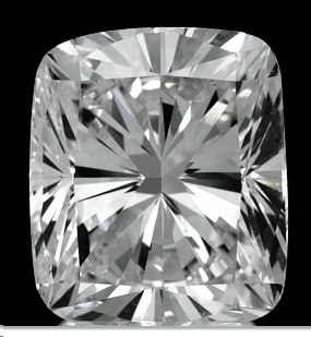 Picture of 4.01 Carats,Cushion Diamond with Very-Good Cut,H SI1 Certified by GIA